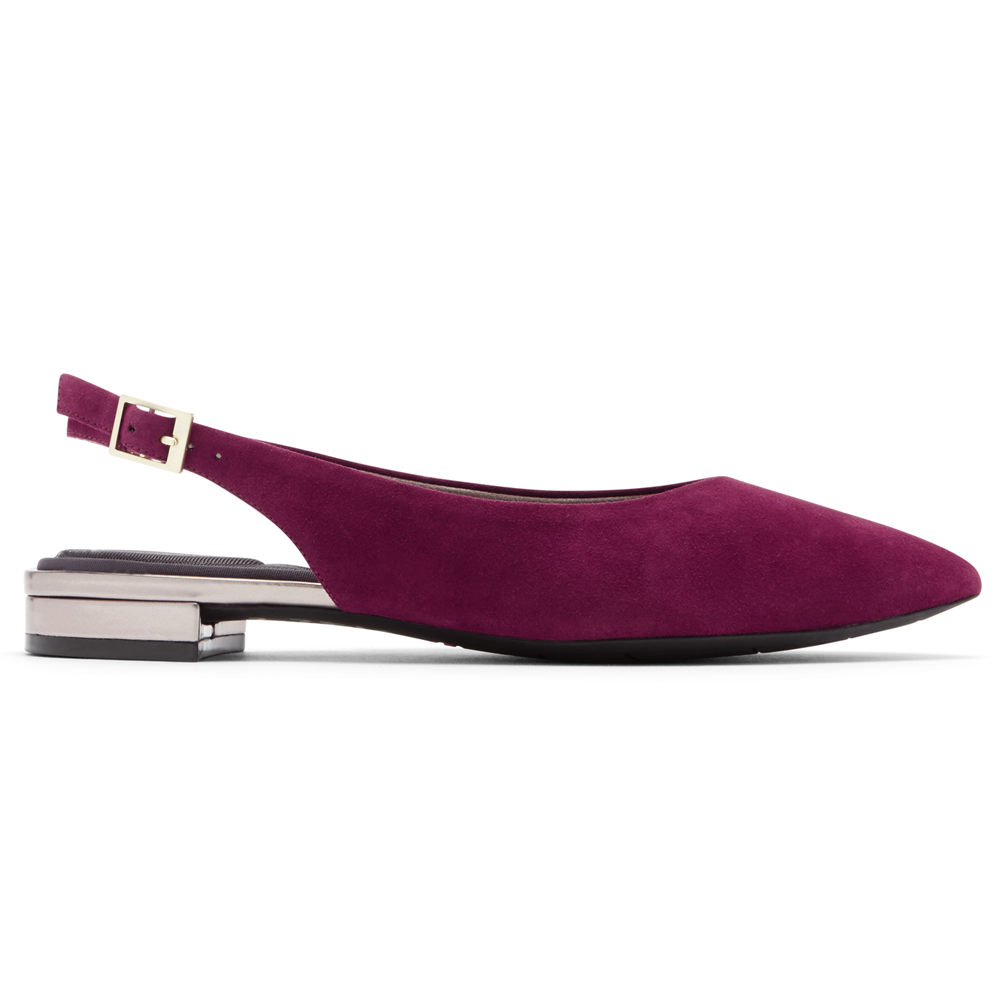 Slingback Rockport Mujer Mexico - Total Motion Adelyn Rosas - ZNQLA6237